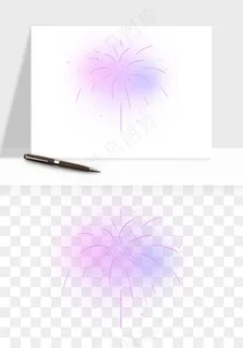 卡通烟花烟火礼花png免抠