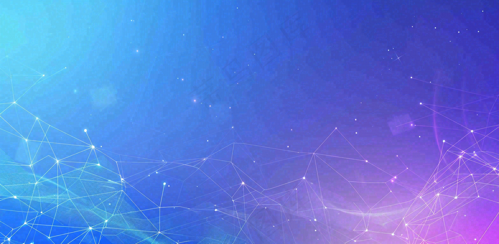数码科技线光几何背景