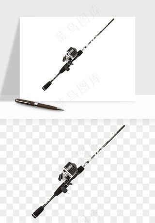 钓鱼竿png免抠