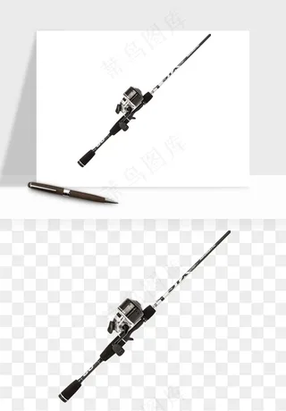 钓鱼竿png免抠