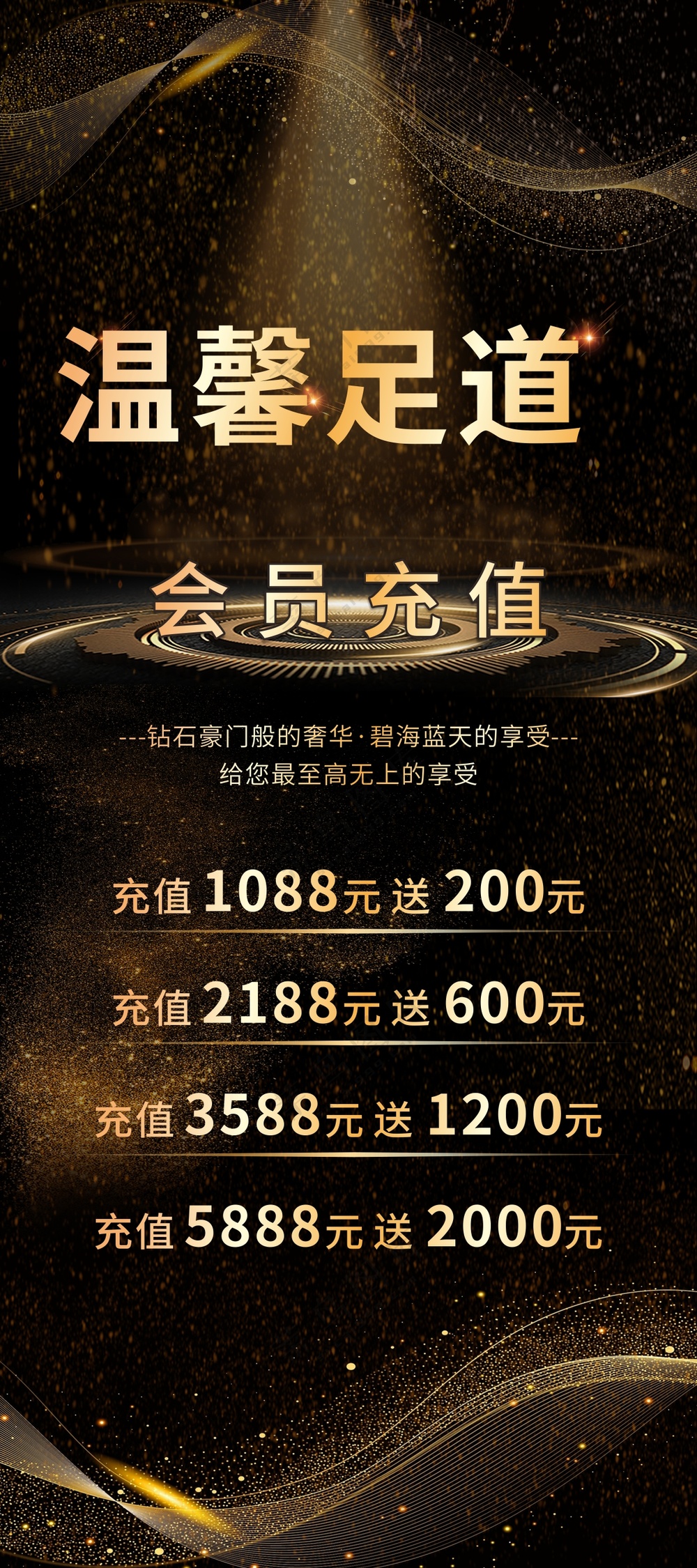 足道SPA展架海报素材