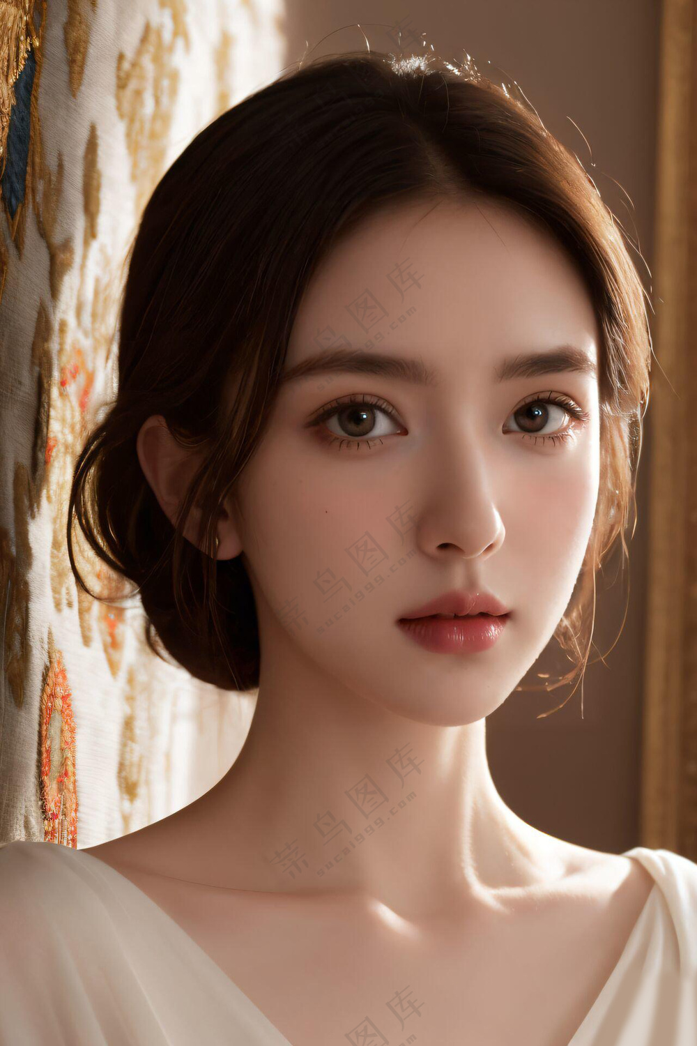 写实风美女图片 (4)