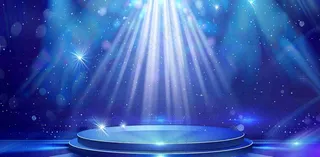 数码科技线光几何背景