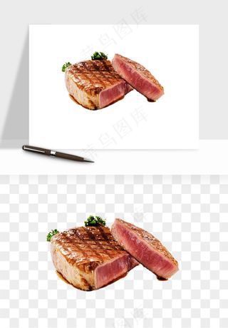 实物烧烤烤肉美食png免抠