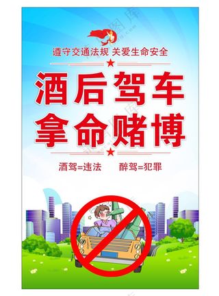 拒绝酒驾海报
