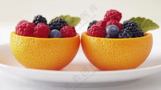 果盘水果果肉摄影美味美食新鲜