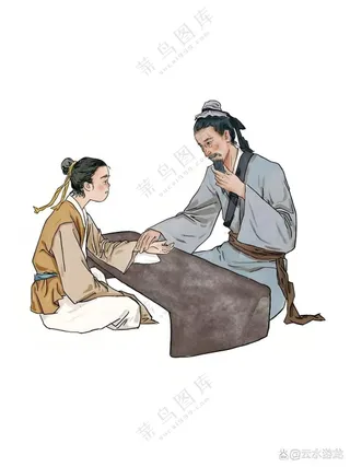 把脉看病医生病人