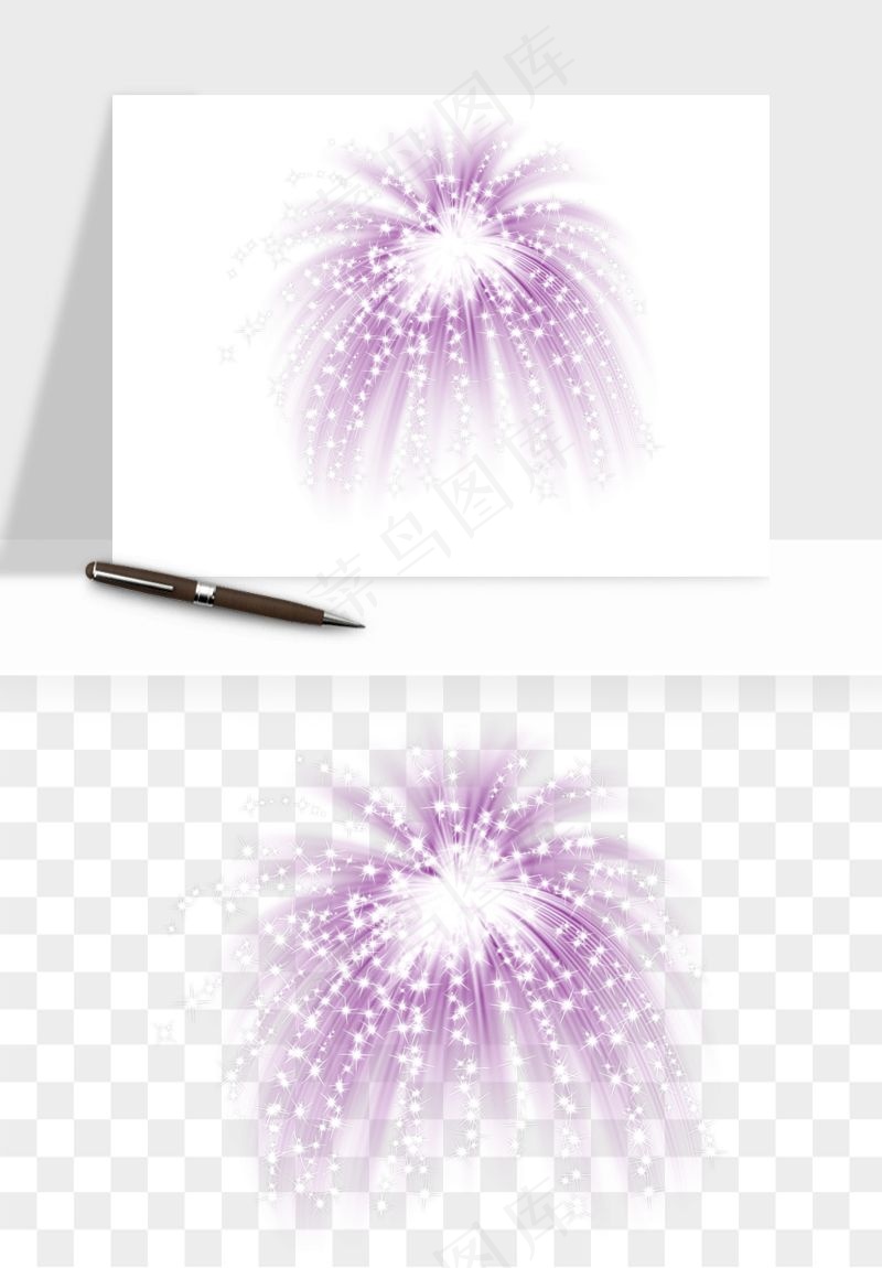 卡通烟花烟火礼花png免抠