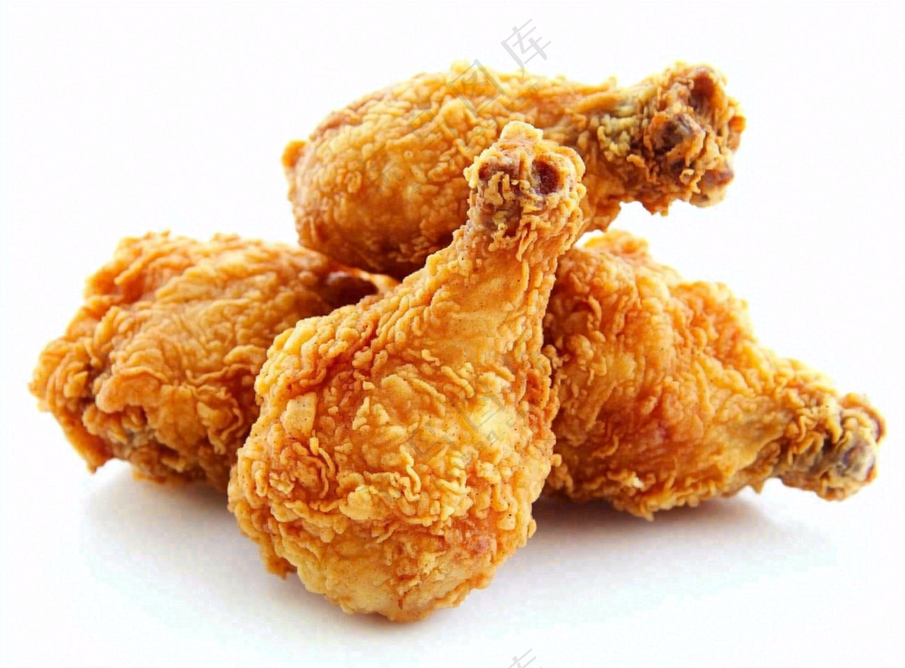 炸鸡腿炸鸡美食摄影图