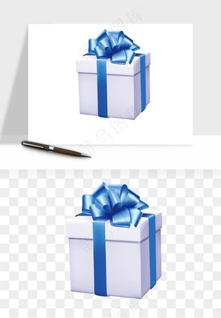 礼盒礼物png免抠