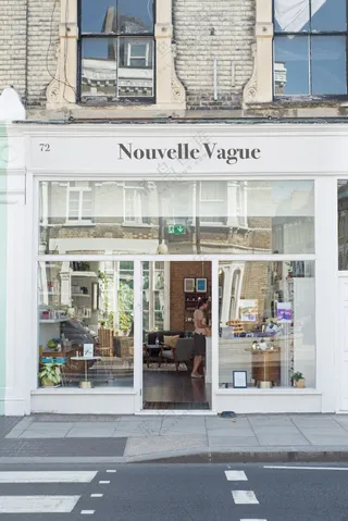 咖啡店铺招牌样机户外门头log标志模板-11