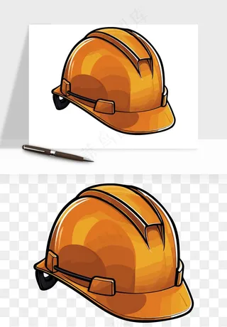安全帽png免抠