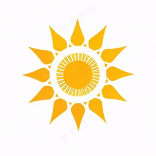 太阳天气卡通免抠