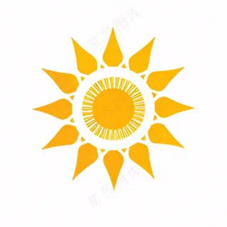 太阳天气卡通免抠