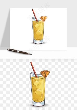 冷饮品果汁饮料png免抠图