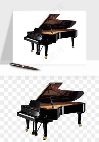 钢琴乐器琴键png免抠