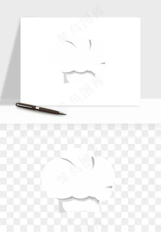卡通厨师帽子png免抠