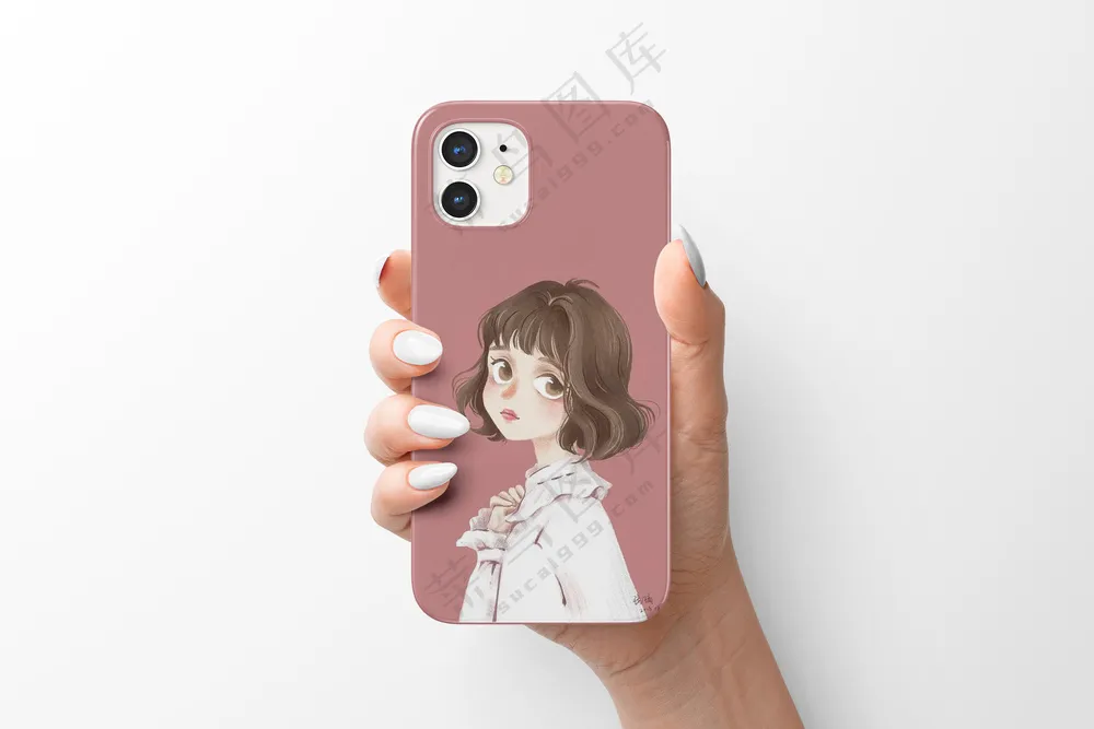  iPhone12手机壳样机文创周边PSD模板-10