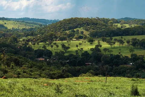 静谧山丘:自然色彩与和谐氛围 静谧山丘:自然色彩与和谐氛围