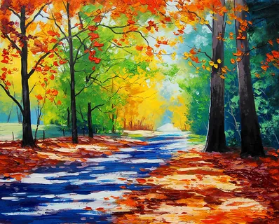 盛世金秋自然风光