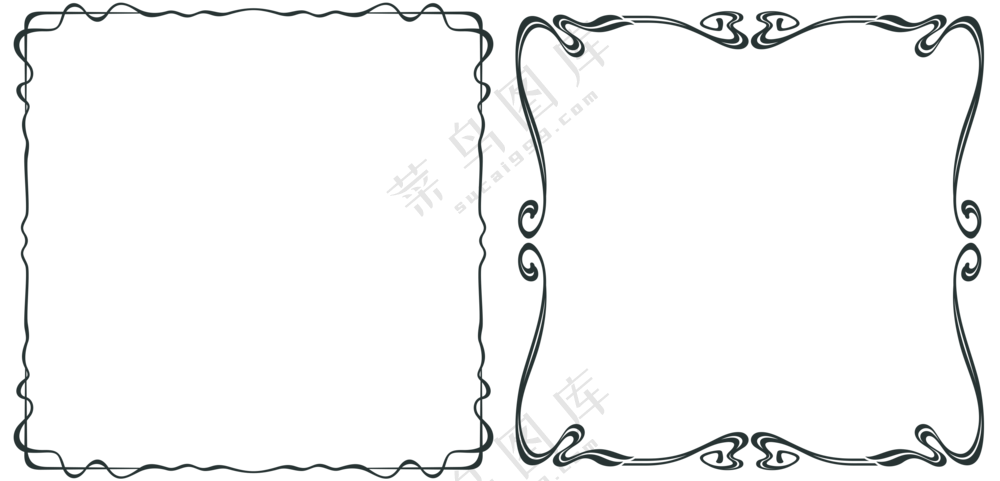 欧式花纹边框 (5)