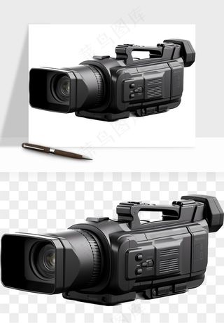 摄像机拍摄设备png免抠
