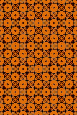 大牌风无缝复古花纹设计