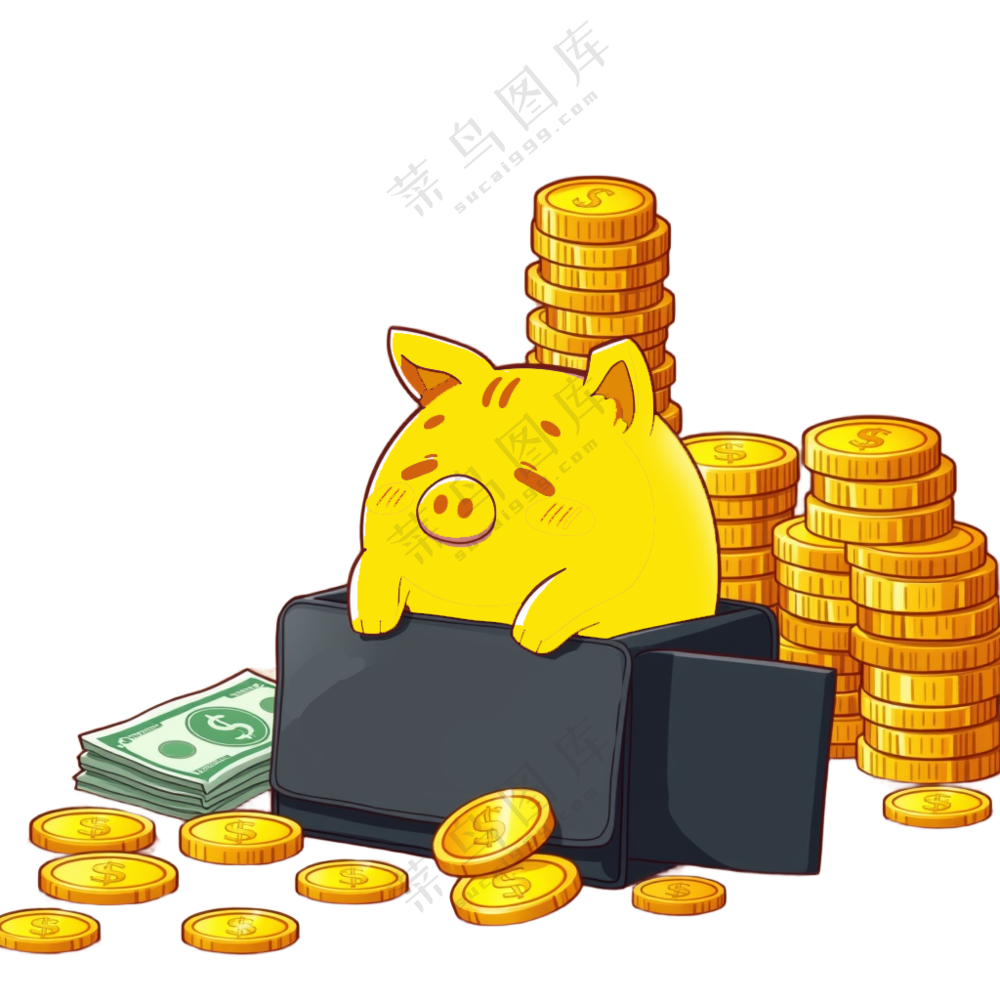 金钱猪钱包