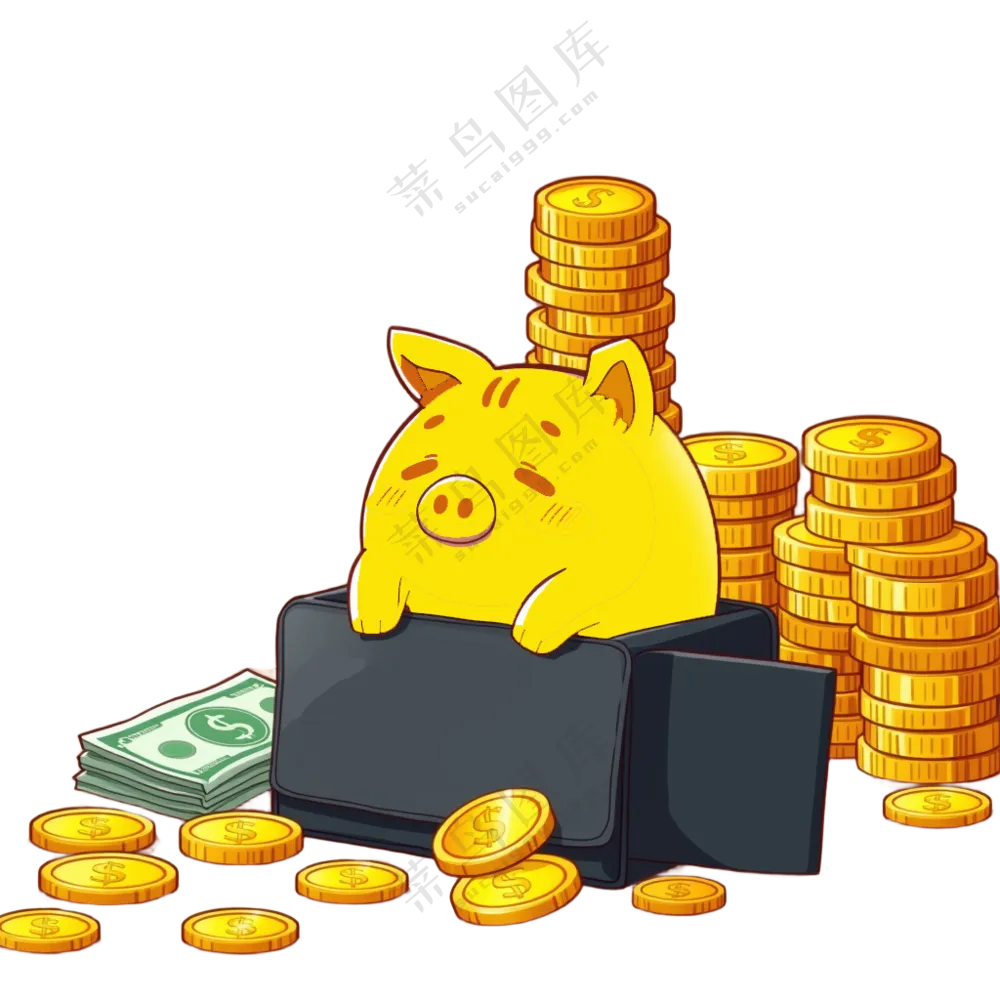 金钱猪钱包