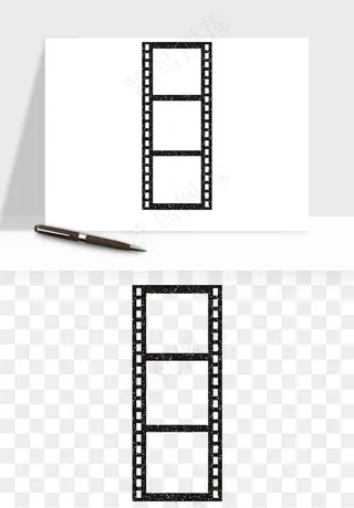 电影黑胶胶片png免抠