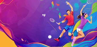 羽毛球运动培训背景