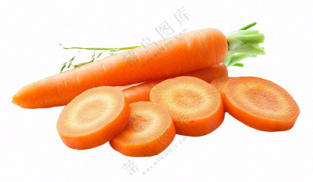 新鲜胡萝卜蔬菜免抠