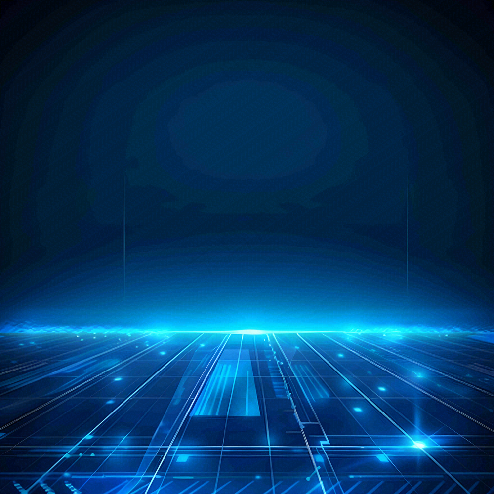 深蓝色科技背景