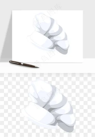 卡通厨师帽子png免抠