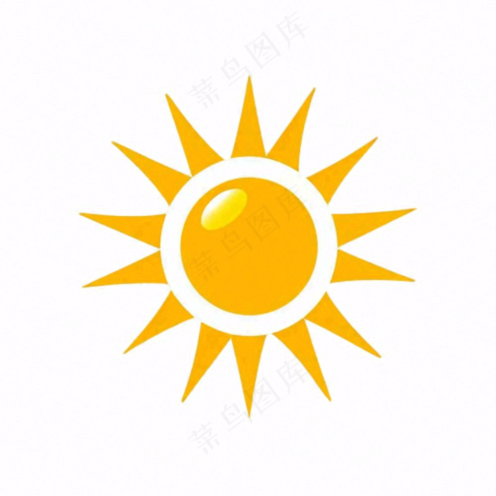 太阳天气卡通免抠