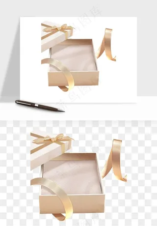 礼盒礼物png免抠