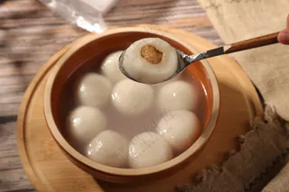 元月十五元宵节汤圆图片