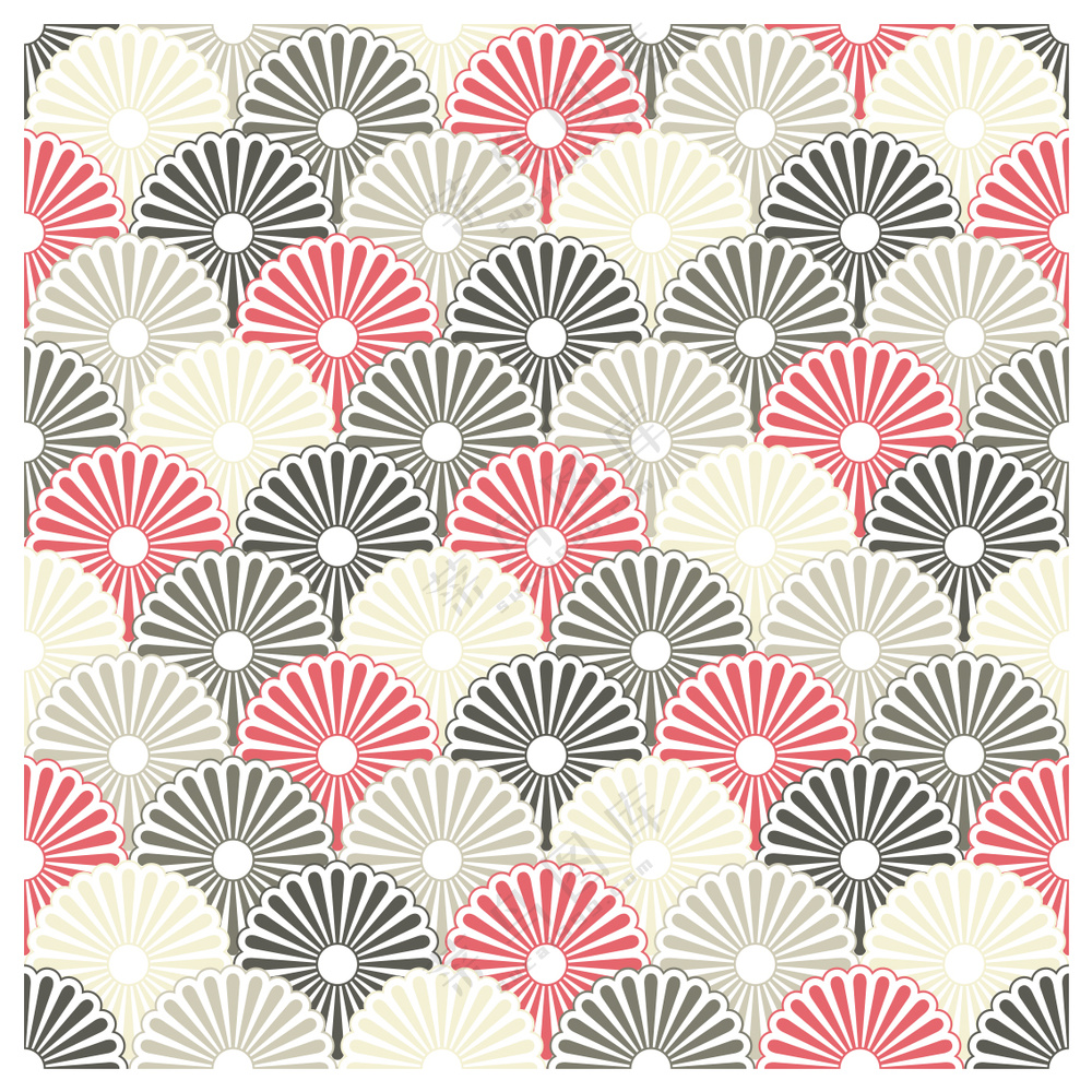 矢量花纹底纹