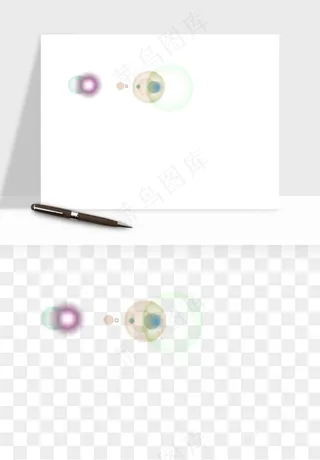 光晕光圈阳光太阳光效png免抠