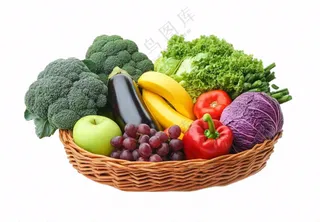 新鲜蔬菜水果生鲜摄影免抠