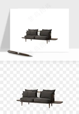 现代沙发家具png免抠