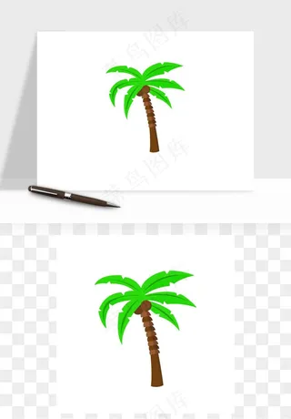 沙滩游泳度假休闲png免抠