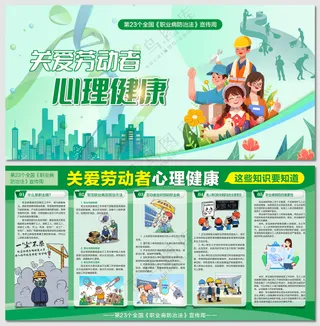 2025职业病防治法宣传周展板