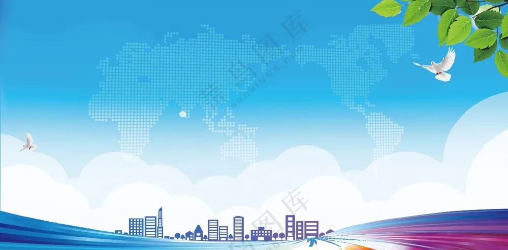 科技感蓝色背景