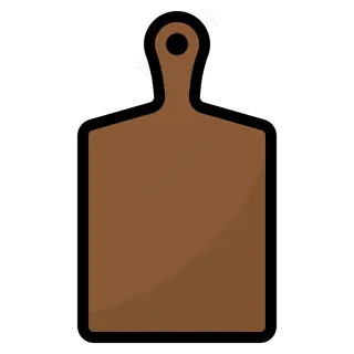 切菜板 线性色彩图标