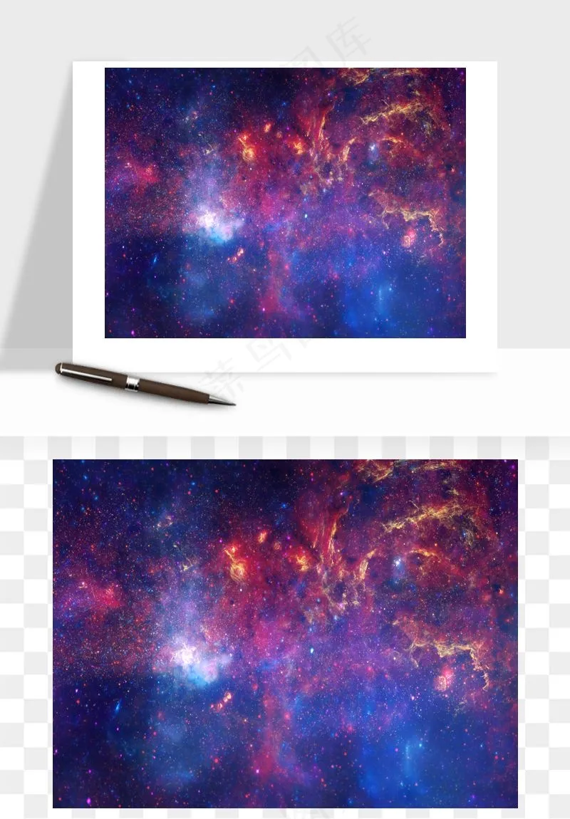 科幻星空宇宙银河系背景