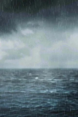 暴雨天气预警摄影图