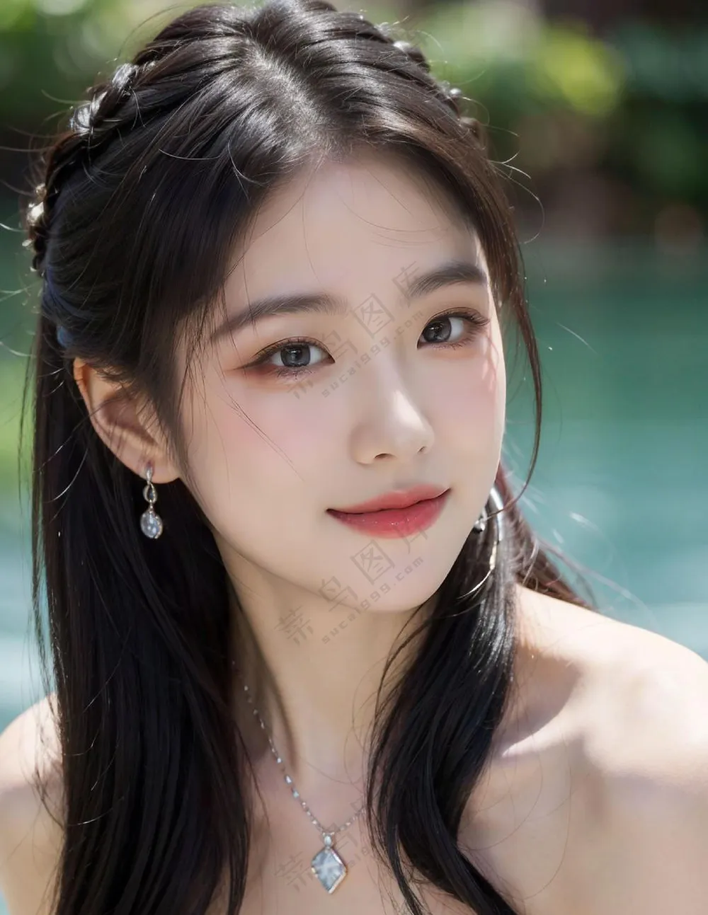 美丽的少女