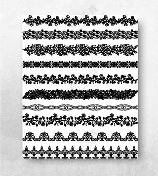 欧式传统纹样折页EPS海报