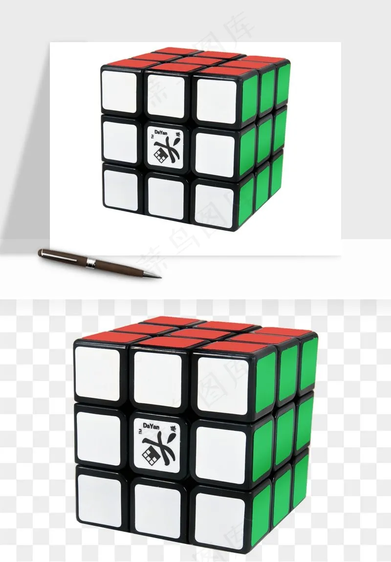 游戏魔方玩具png免抠